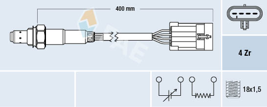 FAE 77158 Lambda sonda