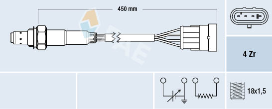 FAE 77159 Sonda lambda