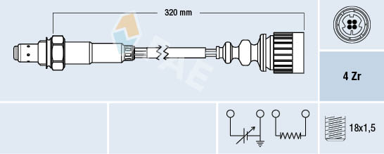 FAE 77172 Lambda sonda
