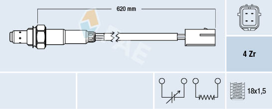 FAE 77177 Lambda sonda