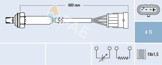 FAE 77183 Lambda sonda