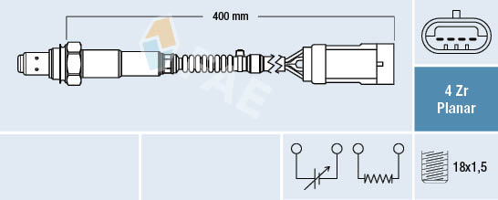 FAE 77206 Lambda sonda