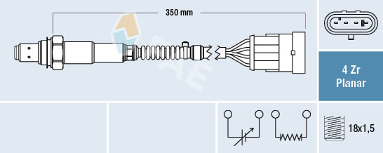 FAE 77223 Sonda lambda