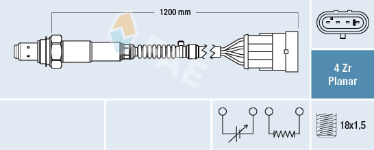 FAE 77226 Sonda lambda