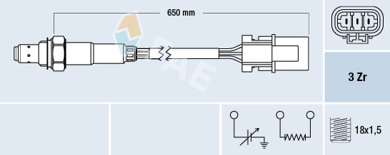 FAE 77229 Lambda sonda
