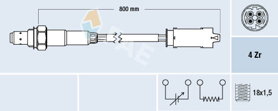 FAE 77237 Lambda sonda