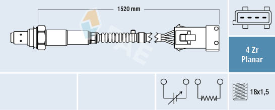 FAE 77242 Sonda lambda