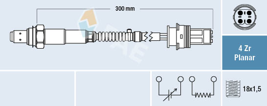 FAE 77252 Sonda lambda
