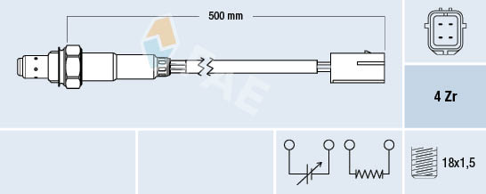 FAE 77255 Sonda lambda