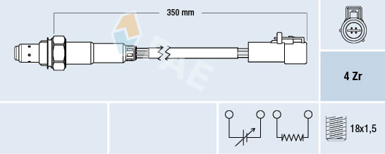 FAE 77264 Sonda lambda