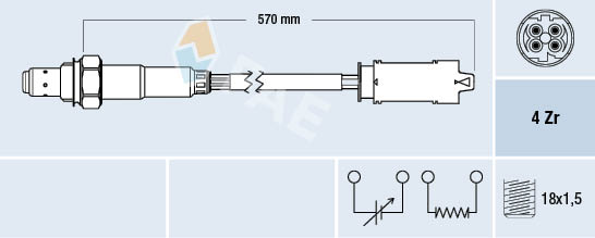 FAE 77266 Lambda sonda