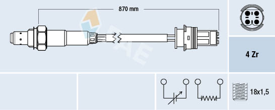 FAE 77274 Lambda sonda