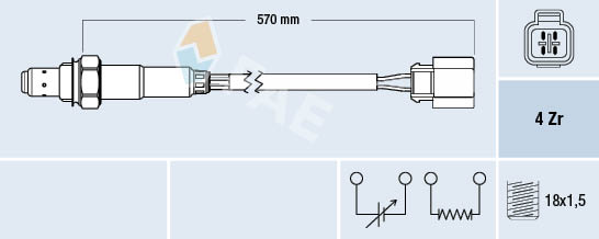 FAE 77289 Lambda sonda