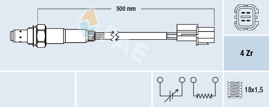 FAE 77292 Lambda sonda