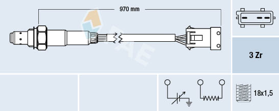 FAE 77306 Lambda sonda