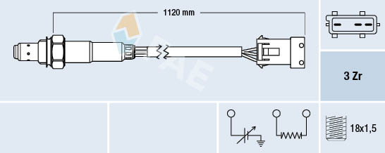 FAE 77307 Lambda sonda