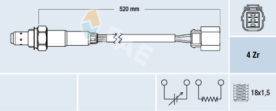 FAE 77318 Lambda sonda