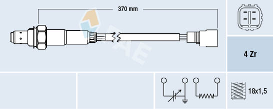 FAE 77330 Sonda lambda