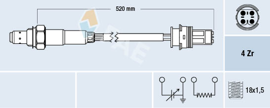 FAE 77335 Lambda sonda