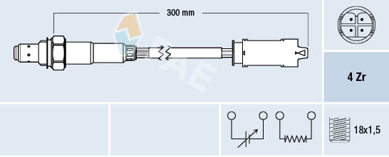 FAE 77336 Lambda sonda