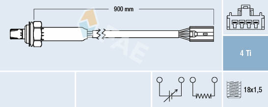 FAE 77356 Lambda sonda
