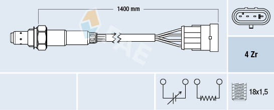 FAE 77364 Lambda sonda