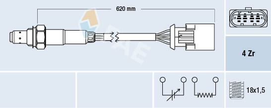 FAE 77396 Sonda lambda