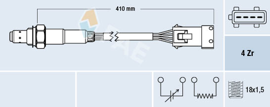 FAE 77432 Sonda lambda