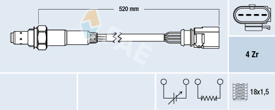 FAE 77438 Lambda sonda
