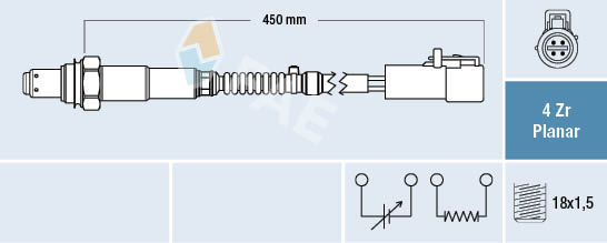 FAE 77447 Sonda lambda