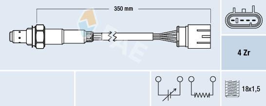 FAE 77465 Sonda lambda