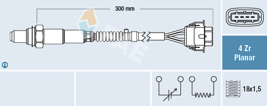 FAE 77575 Sonda lambda