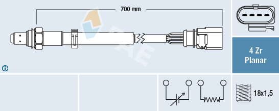 FAE 77633 Lambda sonda