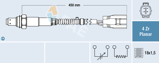 FAE 77644 Lambda sonda