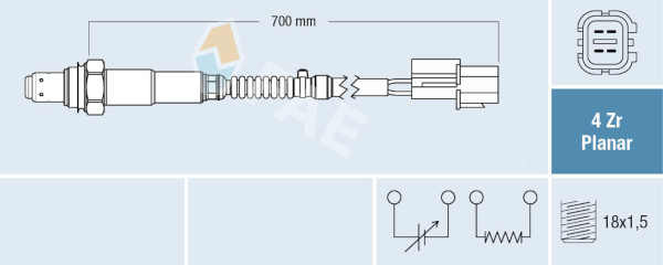 FAE 77689 Lambda sonda