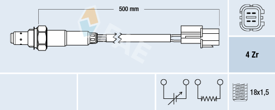 FAE 77693 Lambda sonda