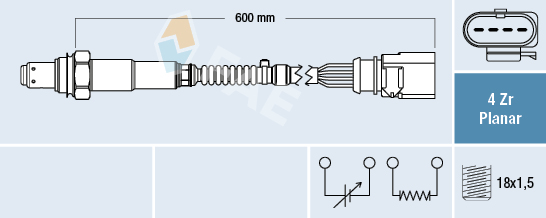 FAE 77704 Lambda sonda