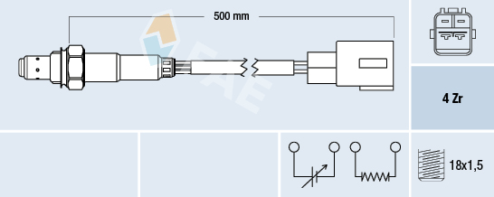 FAE 77767 Lambda sonda