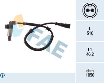TRW GBS2698 Sensor, ABS