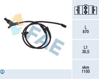 A.B.S. 32001 Sensor, ABS