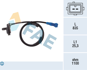 AUTOFREN SEINSA DS0058 Sensor, ABS