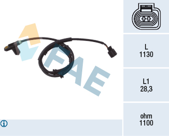 AUTOFREN SEINSA DS0057 Sensor, ABS