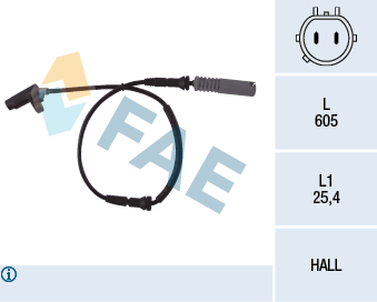 A.B.S. 31312 Sensor, ABS