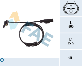 AUTOFREN SEINSA DS0240 Sensor, ABS