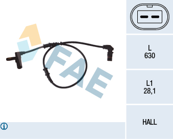 KAMOKA 1060692 Sensor, ABS