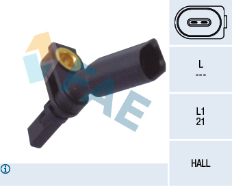 MAXGEAR 20-0447 Sensor, ABS