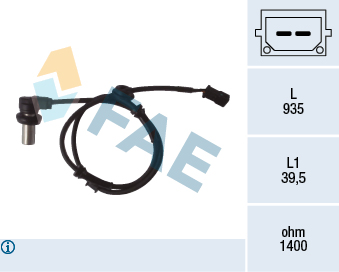 FEBI BILSTEIN 106930 Sensor, ABS