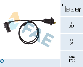 FEBI BILSTEIN 176235 Sensor, ABS