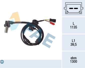 JPN 75E9348-JPN Sensor, ABS