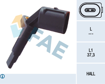 A.B.S. 30810 Sensor, ABS